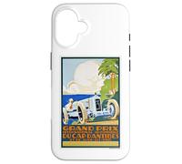 Gara automobilistica d'epoca Grand Prix du Cap d'Antibes Custodia per iPhone 16