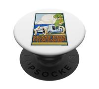 Gara automobilistica d'epoca Grand Prix du Cap d'Antibes PopSockets PopGrip Adesivo