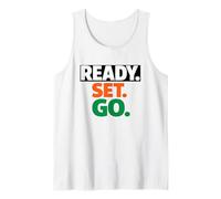 Gara Ready Go Marathon Go Time Get Moving Sprinter 10k 5k Canotta