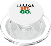 Gara Ready Go Marathon Go Time Get Moving Sprinter 10k 5k PopSockets PopGrip per MagSafe