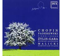 Gara Teresa Zylis - Malicki Waldemar Chopin & Paderewski Songs (CD)