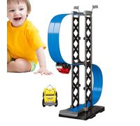 Gara Track Toy - Set di piste da corsa per auto | Tracce di gara per bambini | Gioco di costruzioni per i giocattoli per il bambino gioca al compleanno per la festa di Pasqua viaggi Outdoor