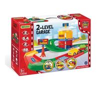 Garage a due livelli WADER PLAY TRACKS con pista da 3,4 m e 2 macchinine