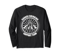 Garage Bere Car Lover Meccanico Car-Guy Maglia a Manica