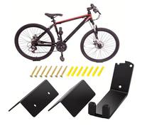 Garage Bicycle Rack - Appendiabiti A Parete, Gancio Per Biciclette Verticali | Di Montaggio A Risparmio Spaziale, Robusto Telaio In Acciaio, Gancio Per Garage Per Biciclette Per Biciclette Per