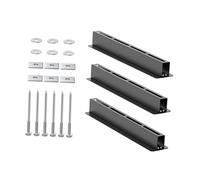 Garage Ceiling Ra - 3 binari scorrevoli resistenti per stoccaggio e capanno massimizzano lo spazio e l'efficienza ideali per progetti di miglioramento della casa