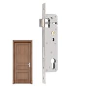 Garage Door Lock | Stainless Steel Single Point Door Latch | Cabinet Furniture Supplies For Basement Garage Attic Outdoor Coop Solid Durability: The Gate latch for wood fence features a robust Stain