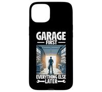 Garage First Tutto il resto dopo Riparazione di veicoli Car Guy Custodia per iPhone 15 Plus