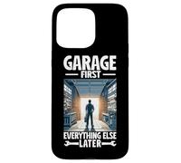 Garage First Tutto il resto dopo Riparazione di veicoli Car Guy Custodia per iPhone 15 Pro Max