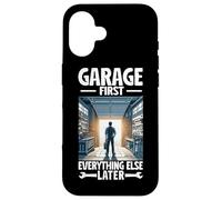 Garage First Tutto il resto dopo Riparazione di veicoli Car Guy Custodia per iPhone 16