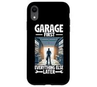 Garage First Tutto il resto dopo Riparazione di veicoli Car Guy Custodia per iPhone XR