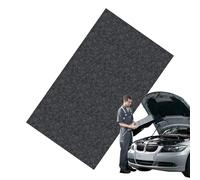 Garage Floor Mat, Felt Garage Rugs Waterproof Mat 90x150cm, Reusable Anti-Slip Flooring Carpet, Washable Maintenance Pad for Outdoor and Gym, Rubber, Water-Absorbent, Oil-Proof