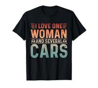 Garage Guys I Love One Woman & Diverse Auto Motore Meccanico Maglietta