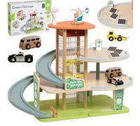 Garage in legno a tre livelli Classic World zona ecologica