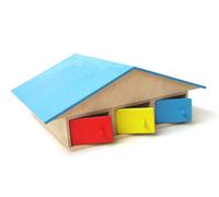 Garage in legno per auto