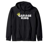 Garage King | Righello della Porta Arrotolabile Kingdom Classic Fun Felpa con Cappuccio