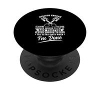 Garage Meccanico Auto Auto Guy Tecnico Riparazione Veicoli PopSockets PopGrip Adesivo