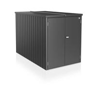 MiniGarage L in Metallo Biohort Argento Metal