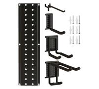 Garage Organizer Hooks - Wall Garden Basement Tool Utility Hooks | Versatile Utility Storage Hangers Help Maximize Vertical Wall Space In Basements, Sheds, Workshops, And Gardens.