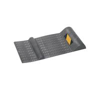 Garage Parking Mat, Car Stopper, Durabled PP, Anti-Slip Rubber Base, Spill-Resistant, Ideal for Vehicle Positioning Garage Floor Protection, 525x250x52mm, 580g
