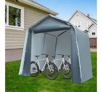 Garage per bicicletta, portatile, per garage, multifunzione, con resistente ai raggi UV, impermeabile e antivento, per esterni, 240 x 240 x 240 x 240 cm