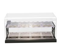 Garage per macchinine Garage per parcheggi giocattolo antipolvere a 2 livelli per 8 auto pressofuse 1/64