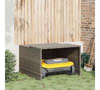 Garage per Robot Tosaerba Grigio 86x90x52/57 cm in Polyrattan