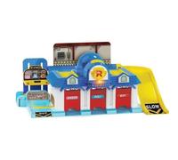 Garage Playset Silverlit Robocar Poli HQ Le QG con ascensore