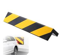 Garage Wall Guard Padding - Heavy Duty Car Door Protector with Strong Adhesive, Reflective Safety Strip | Easy Install Foam Bumper For Gym, Warehouse, Basement & Vehicle Protection