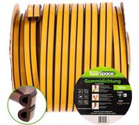 Garagentordichtung D 12x10 braun 50m (2x25m)
