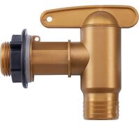 GARANTIA AQUA QUICK rubinetto in plastica 3/4'' color ottone