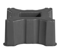 GARANTIA Supporto E Copertura Fusto Pioggia 300 l Angolare Grafite Grigio