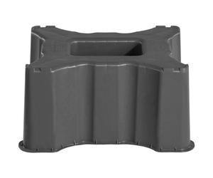 GARANTIA Supporto E Copertura Fusto Pioggia 300 l Angolare Grafite Grigio