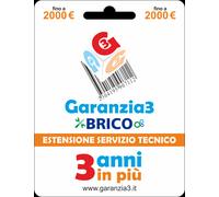 GARANZIA 3 Brico - Estensione del Servizio Tecnico Fino a 2000,00 Euro