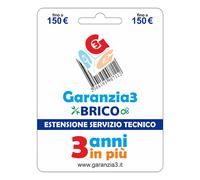 GARANZIA 3 Brico Estensione del Servizio Tecnico per 3 Anni Fino a 150,00 Euro