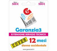 Garanzia 3 Cover - Estensione Del Servizio Tecnico Fino A 500,00 Euro