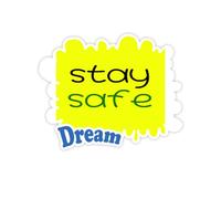 Garanzia Violazione della Sicurezza Adesivi Citazione Sogno Decalcomanie in Vinile