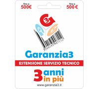 Garanzia3 500 - Estensione servizio tecnico per 3 anni con massimale di 500€