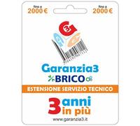 GARANZIA3 - Brico 2000 - Estensione del servizio tecnico 3 anni in pi con massimale di copertura a 2000 Euro