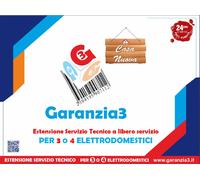 GARANZIA3 ESTENSIONE GARANZIA 3 ANNI PER 3 O 4 ELETTRODOMESTICI MASSIMALE 1500€
