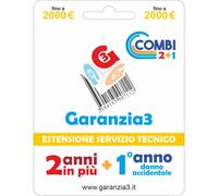 Garanzia3 G3122000 Estensione Garanzia Combi 2 Anni + 1 Danno Accidentale - Mass