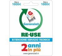 GARANZIA3 RE-USE - 2 Anni In Più Per Prodotti Ricondizioni - Massimale 1000 €