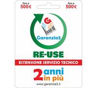 GARANZIA3 RE-USE - 2 Anni In Più Per Prodotti Ricondizioni - Massimale 500 €