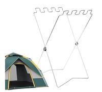 Garbage Bag Support Rack, Outdoor Trash Frame, Folding Metal Frame, 22.05x12.6 inches, Lightweight Waste Organizer, Stable Open Design, Great for Garden Cleanup, Kitchen Cooking,