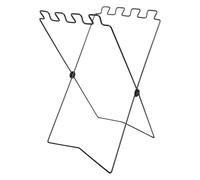 Garbage Bag Support Rack, Outdoor Trash Frame, Folding Metal Frame, 22.05x12.6 inches, Lightweight Waste Organizer, Stable Open Design, Great for Garden Cleanup, Kitchen Cooking,