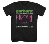 Garbage-Band-s-T-Shirt-I-Think-I-m-Paranoid-Alt-Music-Rock-Band-Concert