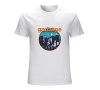 Garbage Band Strange Little Birds Men's T-Shirt Shirley Manson Rock Concert. XS White 3XL