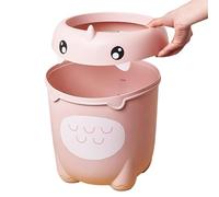 Garbage Can For Bedroom - Portable Dinosaur Garbage Container | Adorable Trash Storage Basket | 30x22x16cm PP , Waste Container Bin For Restaurant, Under Table, Kitchen, Dorm, Apartment, Hotel