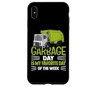 Garbage Day è il mio giorno preferito della settimana camion della spazzatura Custodia per iPhone XS Max
