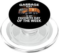 Garbage Day Is My Favorite Day Of The Week Camion Spazzatura PopSockets PopGrip per MagSafe